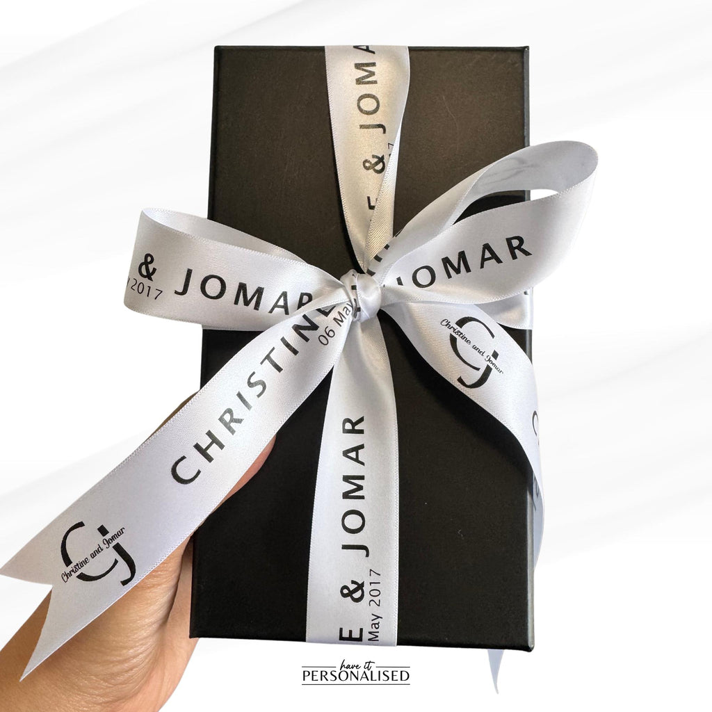 Personalised 25mm Satin Ribbon
