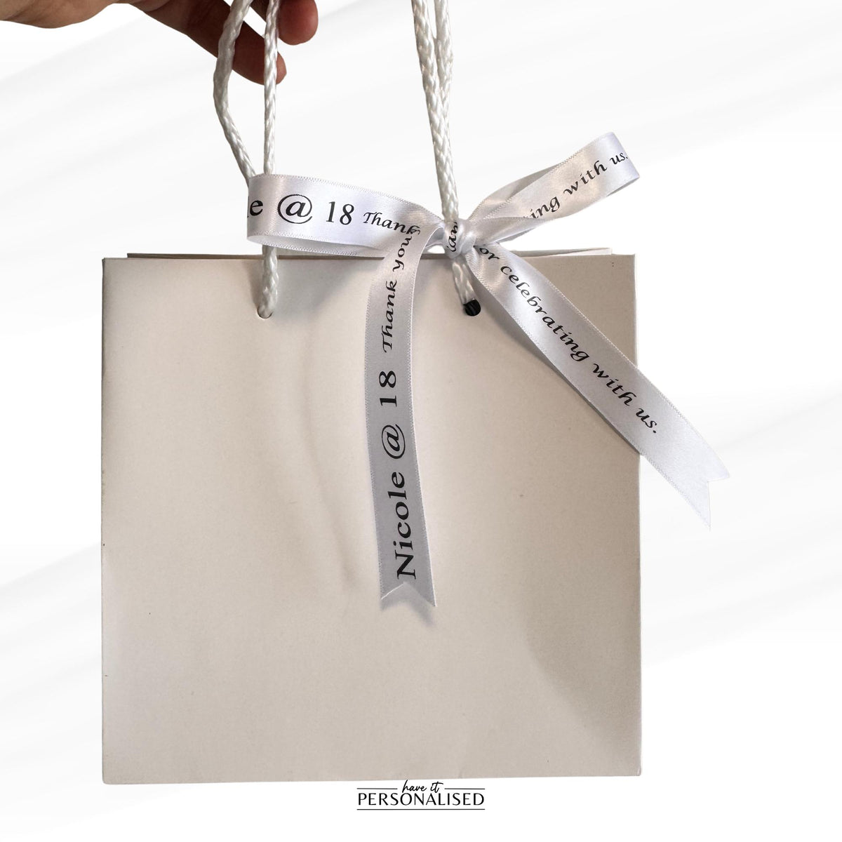 Personalised 15mm Satin Ribbon
