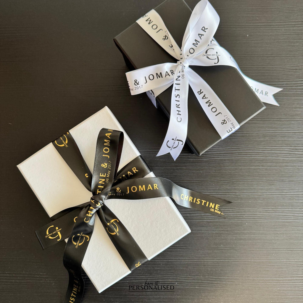 Personalised 25mm Satin Ribbon