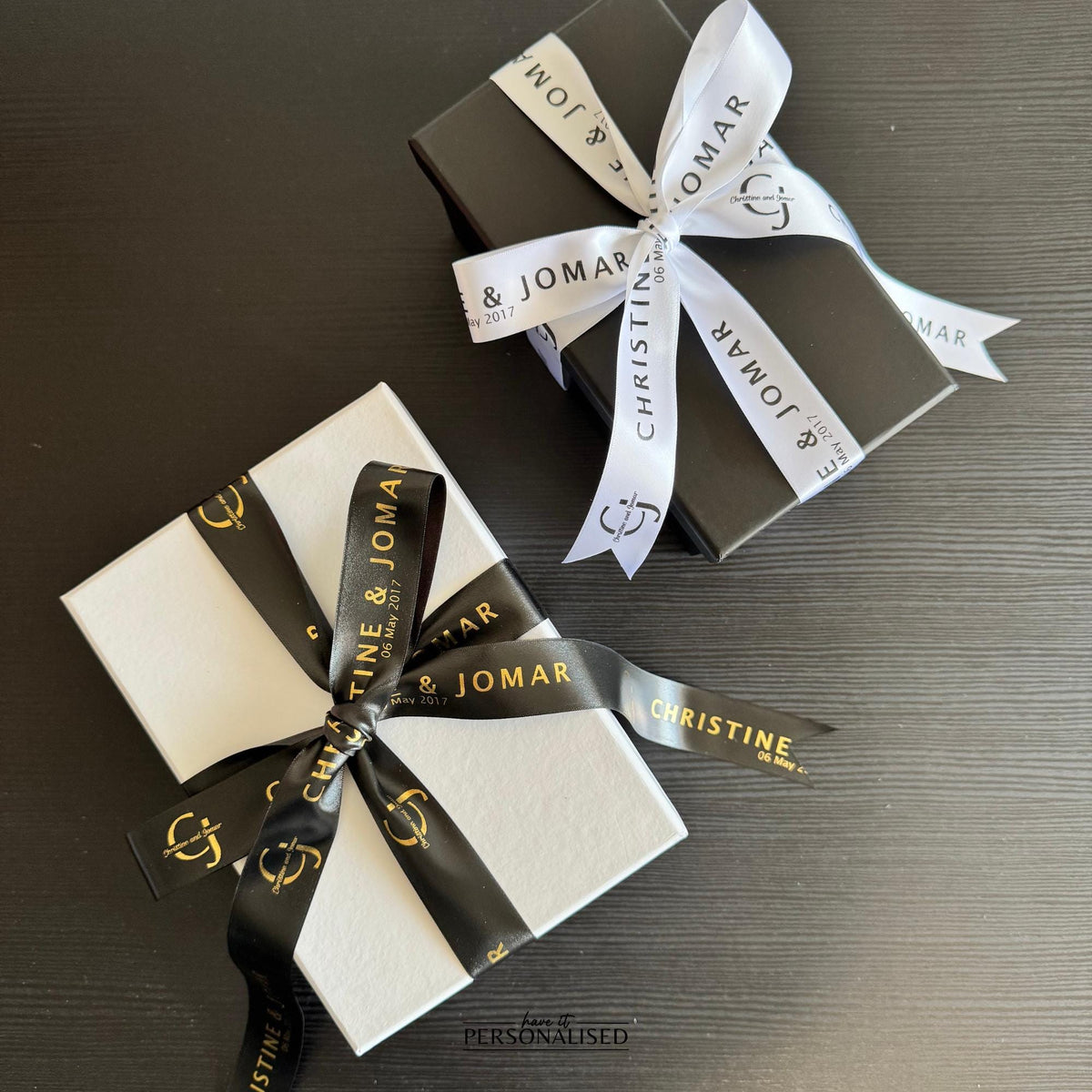 Personalised 25mm Satin Ribbon