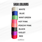 Personalised Birthday Sash