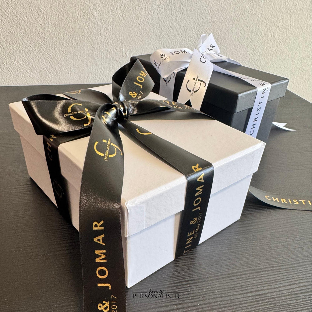 Personalised 25mm Satin Ribbon