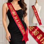 Personalised Birthday Sash