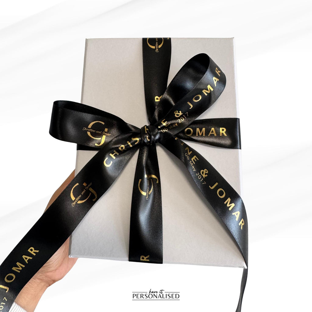 Personalised 25mm Satin Ribbon