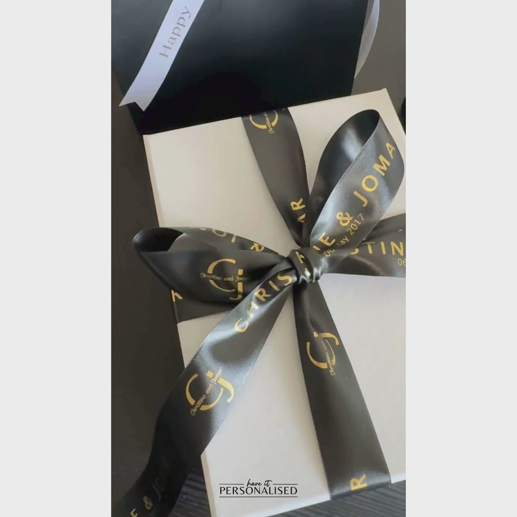 Personalised 25mm Satin Ribbon